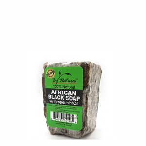 BY NATURE - African Black Soap with Pepermint Oil